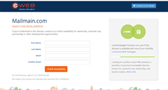 Desktop Screenshot of mailmain.com